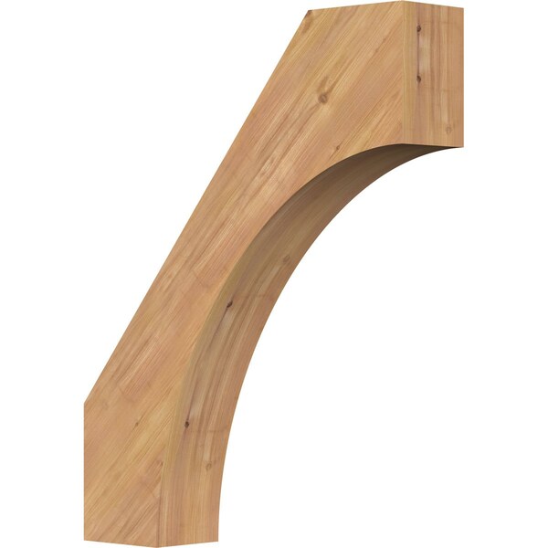 Ekena Millwork 5 1/2"W x 26"D x 32"H Westlake Smooth Knee Brace, Western Red Cedar BRC06X26X32WTL00SWR - main
